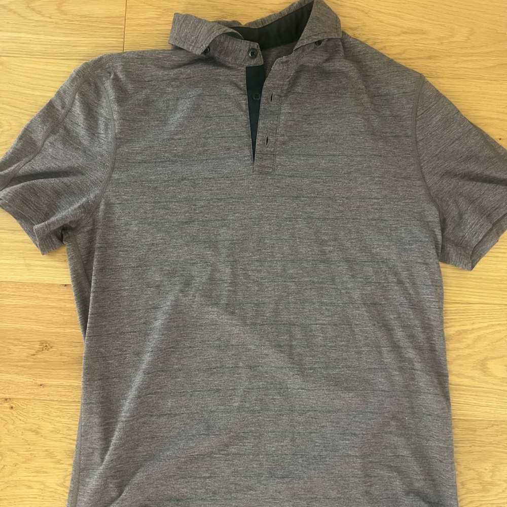 Lululemon gray polo